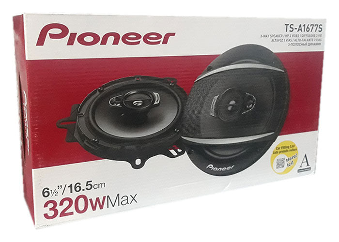Pioneer TS-A1677S 6.1/2″ / 16.5cm 320w 3way Speakers
