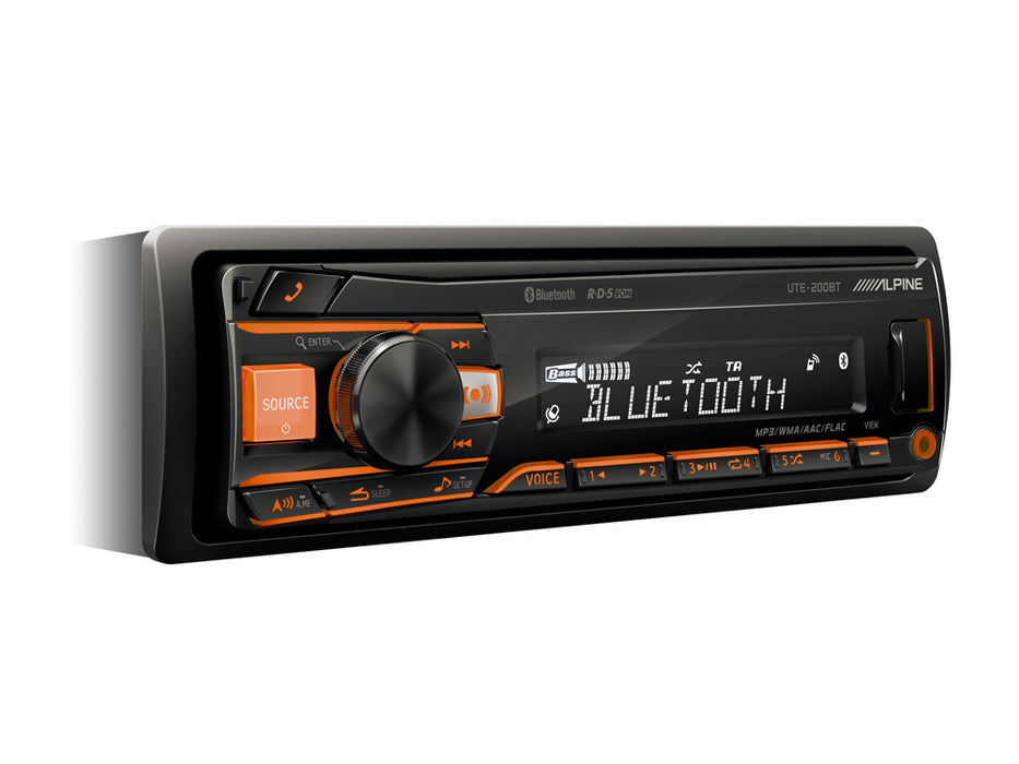 Alpine Digital Media Receiver w/ Bluetooth® UTE-200BT