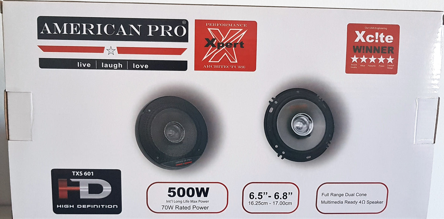 America Pro 6x5"-6.8" Speakers (500W)