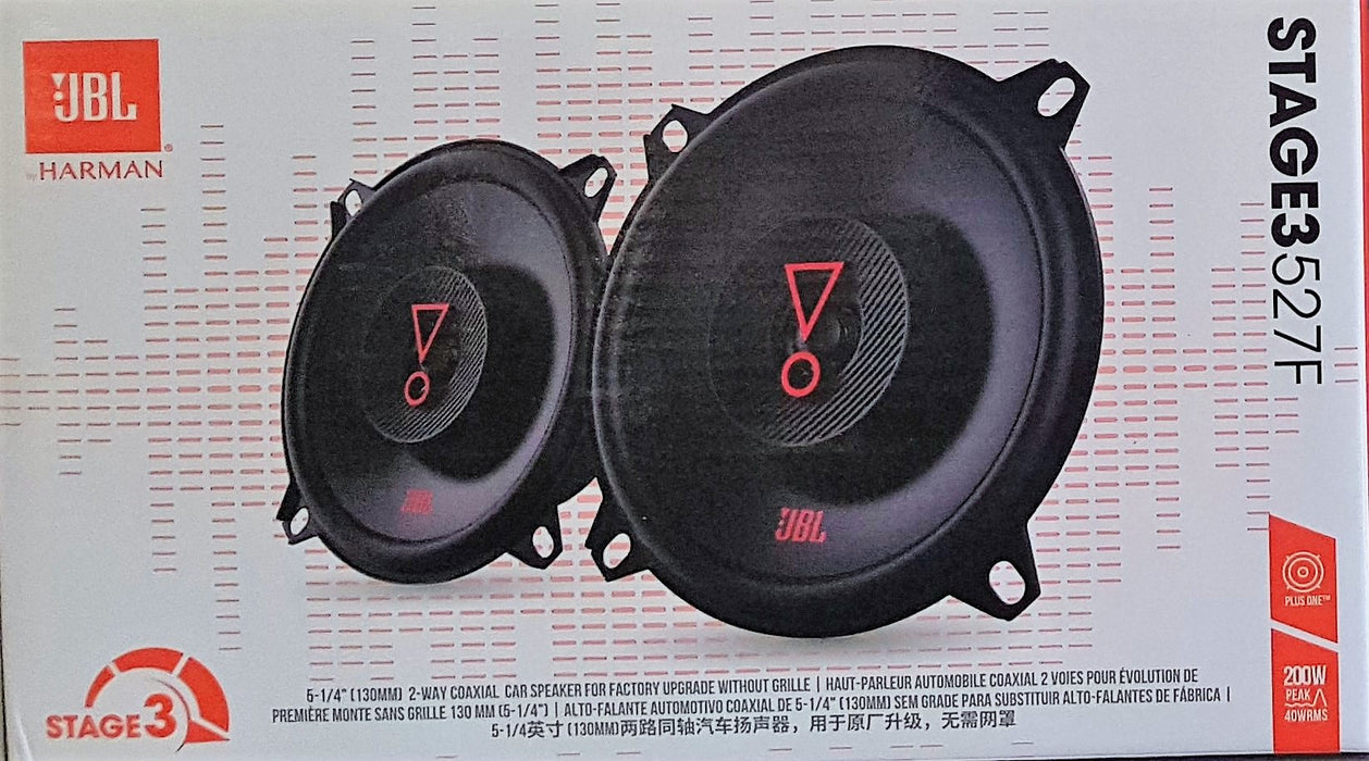 JBL Stage3 527F 5-1/4″ Two-Way Speakers - Pair