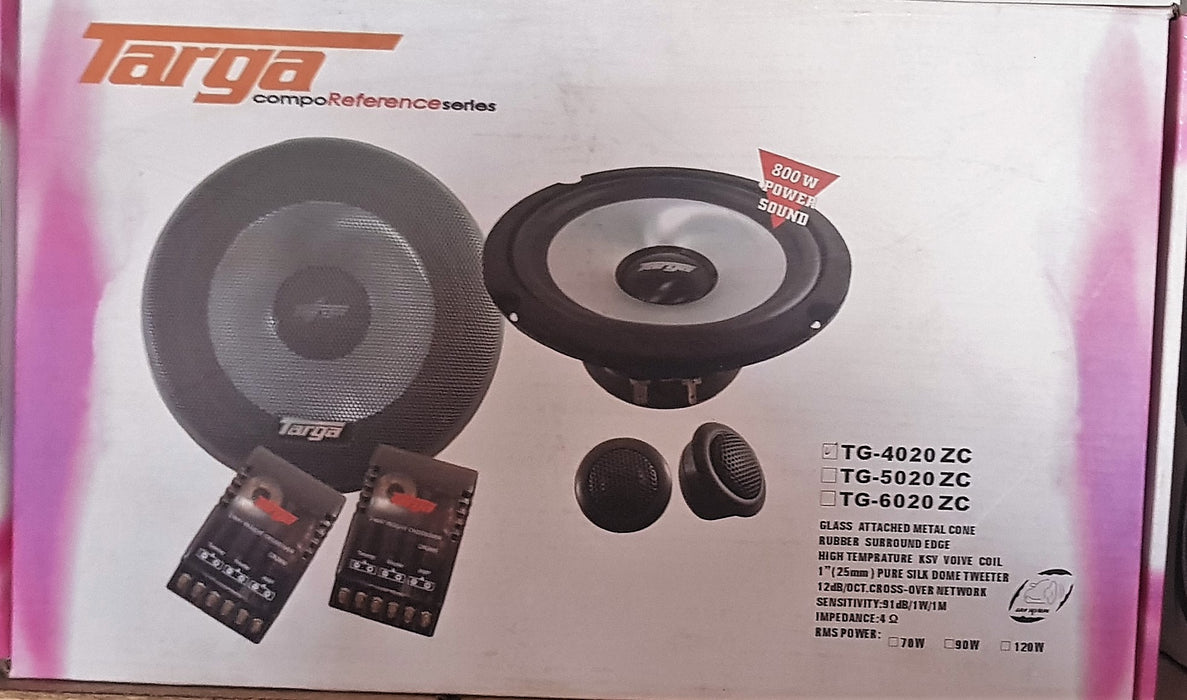 TARGA TG-4020ZC 4" SPEAKER SPLIT SYSTEM