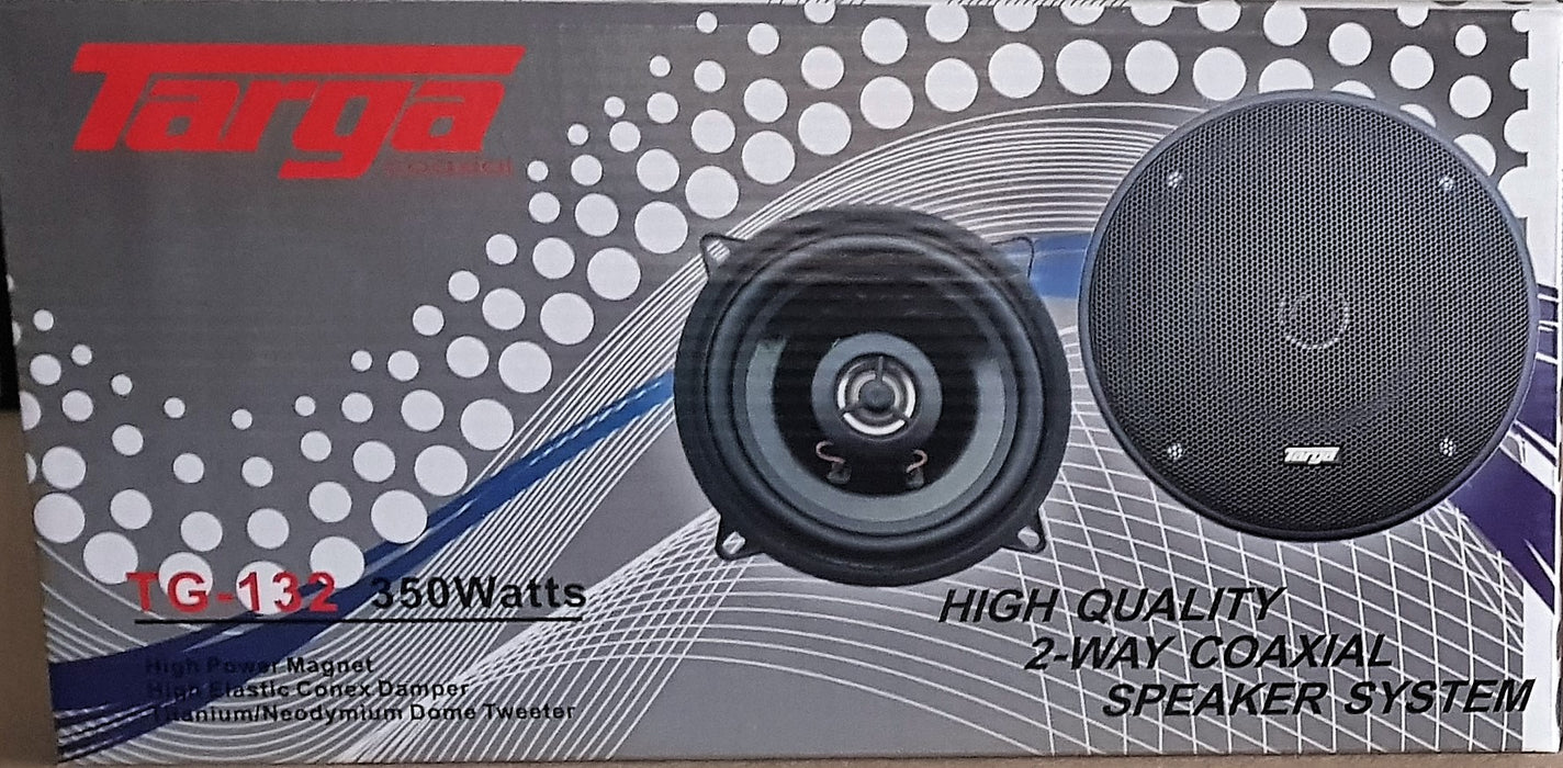 TARGA TG-132 300W 2 WAY 5″ 2.WAY COAXIAL SPEAKER SPEAKERS 350W