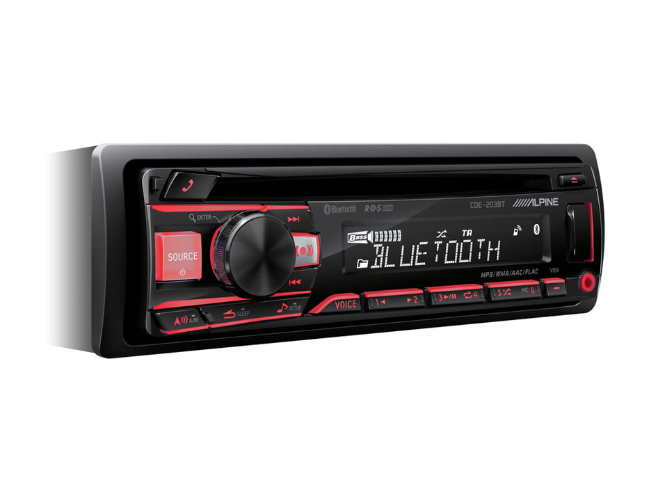 Alpine Head Unit CDE-203BT