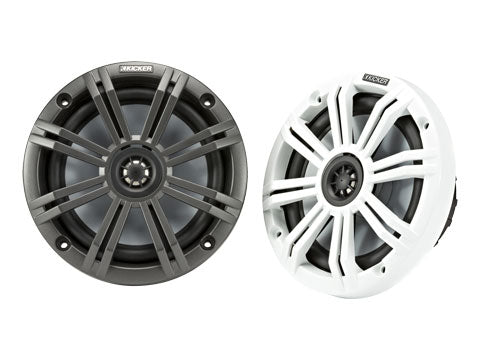 Kicker Marine 45KM654 6.5inch Coaxial Speakers