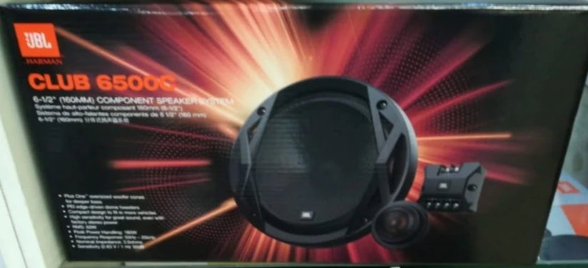 JBL CLUB 6500C 6-1/2″ SPLIT COMPONENT SPEAKER SYSTEM
