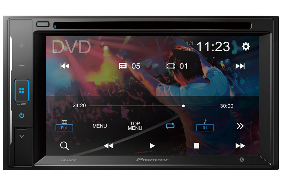 Pioneer 6.2" Multimedia Radio AVH-A245BT