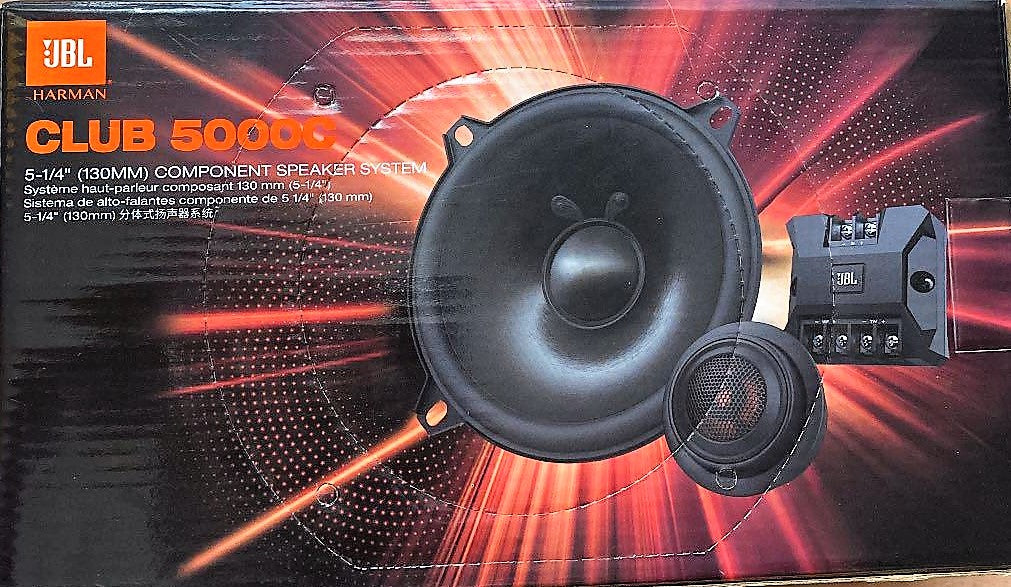 JBL Club 5000C 5-1/4″  Component Speaker Split System
