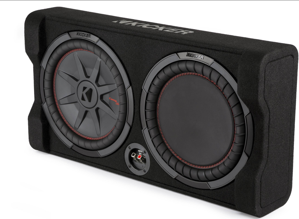 Kicker 48TRTP122 12inch Down-Firing Loaded Subwoofer Enclosure