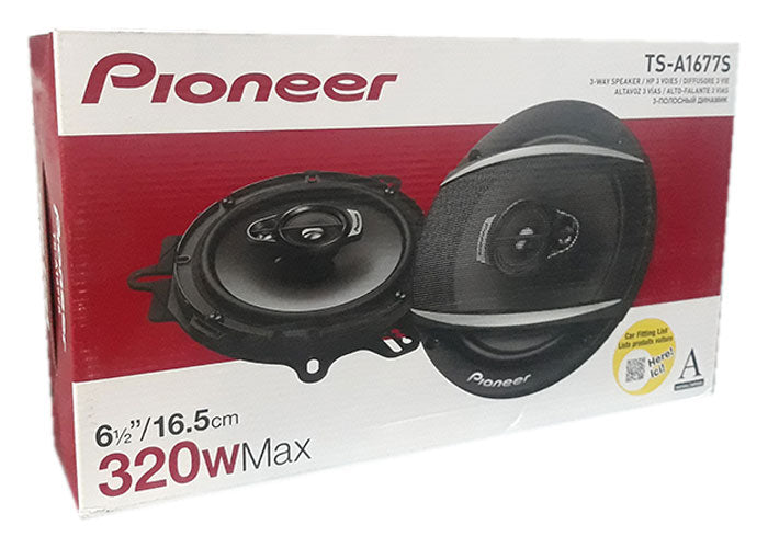 Pioneer TS-A1677S 6.1/2″ / 16.5cm 320w 3way Speakers