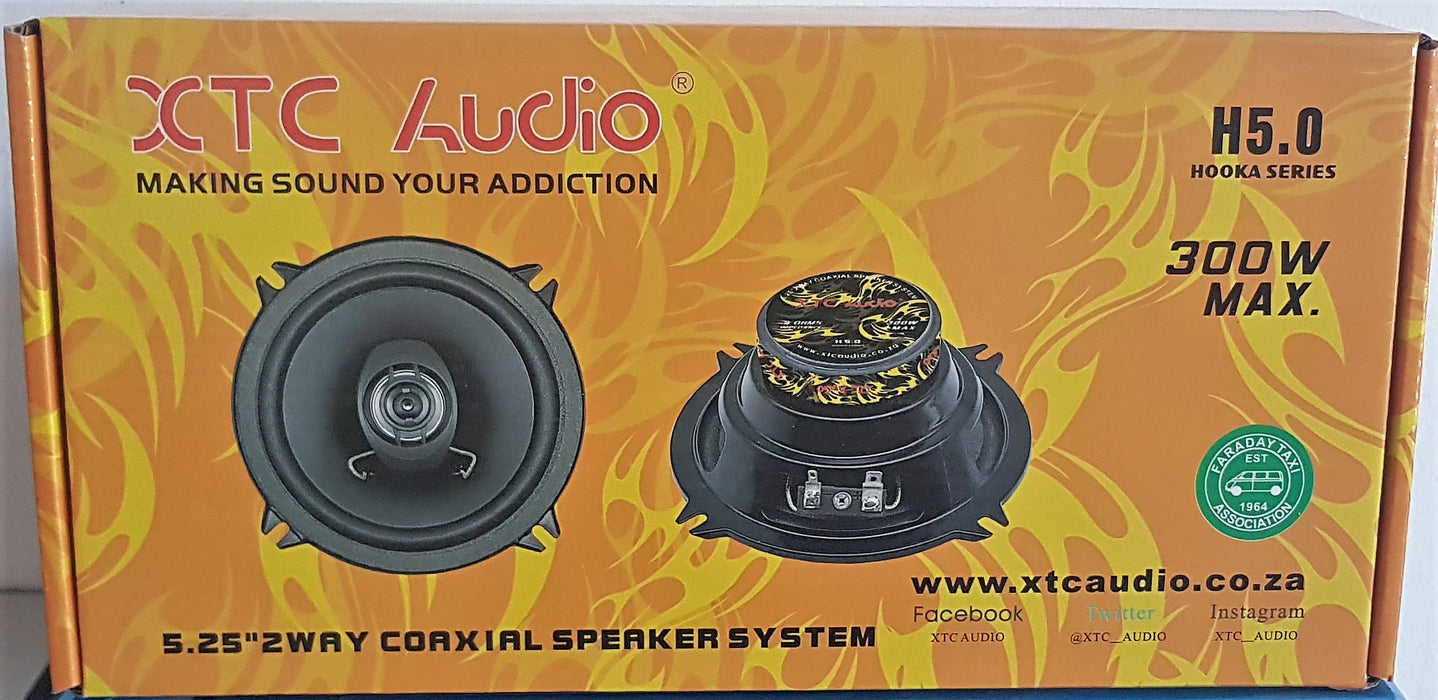 XTC Audio H5.0  5.25" 2 Way coaxial Speaker 300W