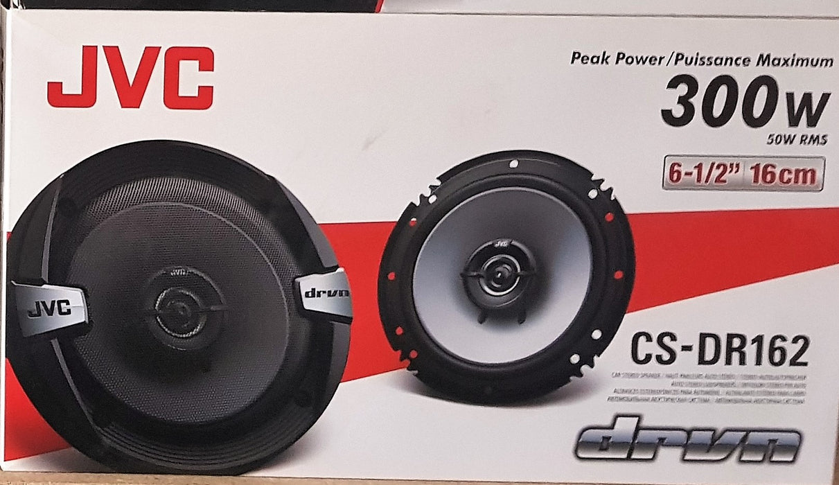 JVC CS-DR162 6-1/2"  2-Way Coaxial Car Speaker 300 Watts