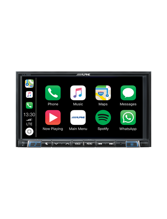 Alpine ILX-W720D Apple CarPlay and Android Auto