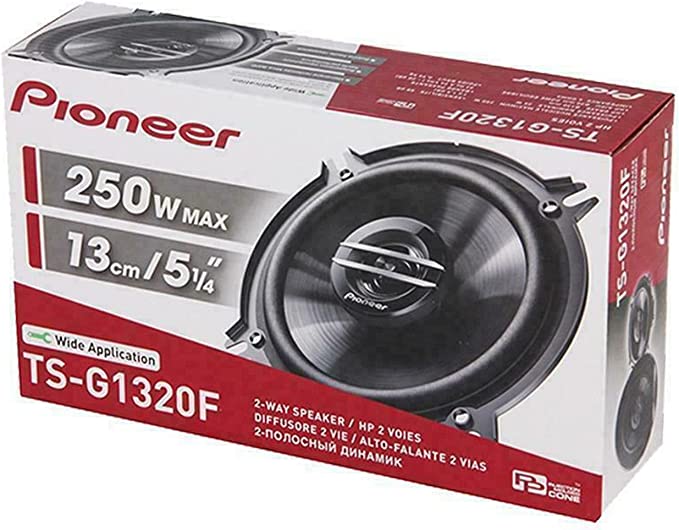 Pioneer TS-G1320F 5″ 250w 2way Speakers