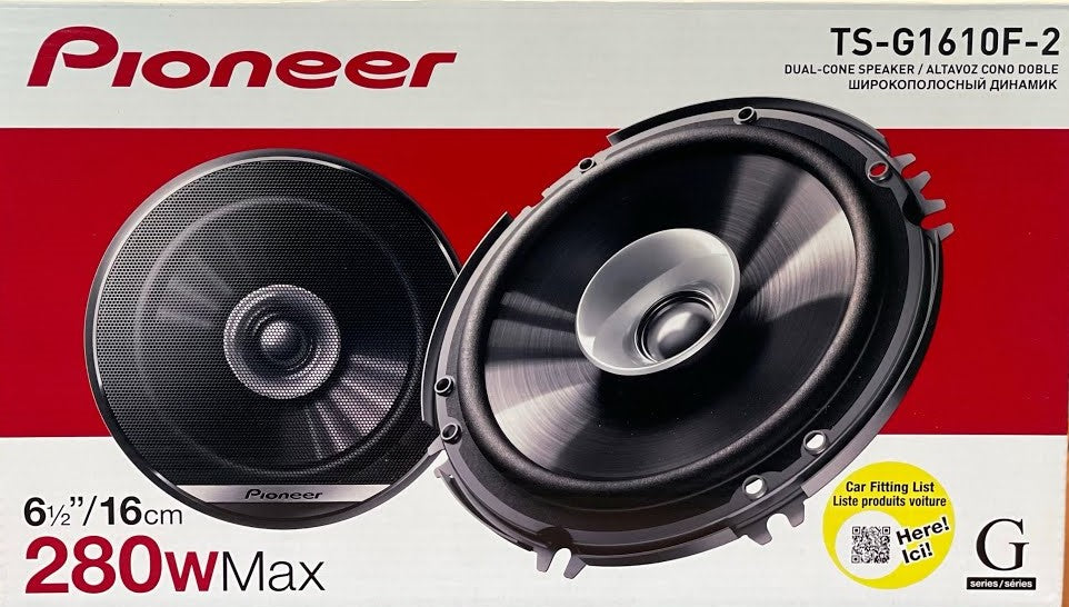 Pioneer TS-G1610F-2 16cm 280W Dual Cone Speaker